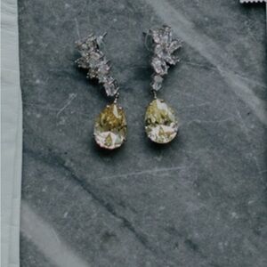 Kenneth Jay Lane CZ Drop Earrings